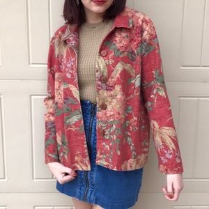✨SOLD✨ Vintage Floral Jacket